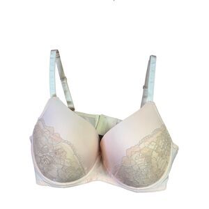 Paris Pink Peach Bra Sz 44DD NWOT
